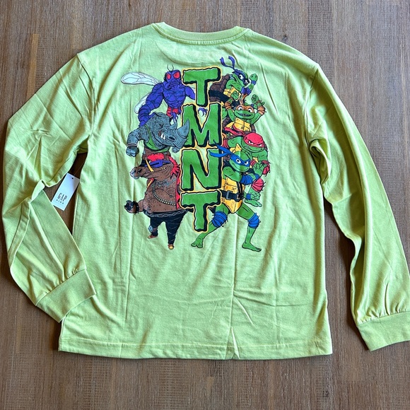 GAP Ninja Turtles Long Sleeve T, NWT - Picture 5 of 6
